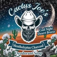 ราคา Whitebeard Menthol Charcoal Deodorant Soap by Cactus Joe Coolest Soap (11254187567)