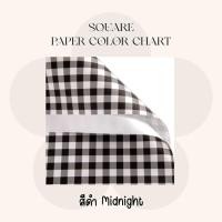 ราคา พร้อมส่ง กระดาษห่อของขวัญ ช่อดอกไม้ ลายตาราง 58x58cm 1แผ่น กันน้ำ 100 (21224984566)