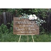 ราคา ป้ายต้อนรับแต่งงาน Welcome To Our ป้ายเริ่มต้นป้ายต้อนรับไม้สั่งทำป้ายงานแต่งงานป้ายงานแต่งงาน Welcome To Our (13033114216)