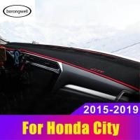 ราคา Borongwell สำหรับ Honda City 2015 2016 2017 2018 2019รถฝาปิดแผงควบคุมพรมกันลื่นหลีกเลี่ยงแผ่นไฟสำหรับสเก็ตภาพอุุปกรณ์ยกพื้นพรมแต่งขอบอุปกรณ์เสริม (8874795337)