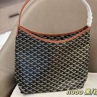 ราคา กระเป๋า Goyard กระเป๋าแบบหนีบแขน Hobo ทันสมัยน้ำหนักเบา2023กระเป๋าโททซิปกระเป๋าถือพิมพ์ลาย Y (20836471618)