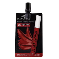ราคา Nami Make Up Seoul Girls Creamy Matte Lip Cheek 2g นามิ เมคอัพ โซล เกิร์ล ครีมมี่ ลิป แอนด์ ชีค 1 ซอง (1943410013)