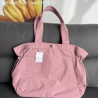 ราคา Lululemon นอกถุงกระเป๋าลำลองเดียวความจุขนาดใหญ่กันน้ำกระเป๋าสะพายข้างด้านข้างจำกัดนักช้อป (20133717961)