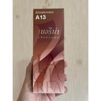 ราคา ครีมย้อมผม เบอริน่า A13 สีน้ำตาลเข้มทองแดง ปิดผมขาว (20927383077)