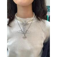 ราคา Vivienne Westwood สร้อยคอแปซิฟิกตะวันตกดาวเคราะห์ดาวเสาร์หลังหมุดมุก Vivian Choker Light สร้อยคอหรู Joker สายโซ่สายโซ่สายโซ่ของ Clavicle Original British (17822862653)