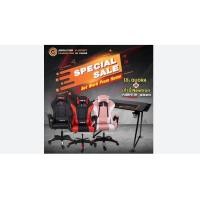 ราคา NBCH 010 เก้าอี้เล่นเกมส์ แถมลำโพงNUBWO GAMING X BK RED PINK WHITE นั่งสบายปรับระดับได้ประกัน 1ปี นั่งสบาย (20292960860)