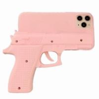 ราคา hyjuyju69Des6ign Pistol type 12promax mobile phone case iPhone spoof x xs creative 7 8plus tide brand female 6xr (20255950724)