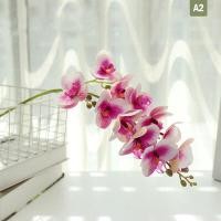 ราคา LSHUO Artificial Silk Butterfly Orchid Flowers Phalaenopsis Bouquet Home Decoration (9962725615)