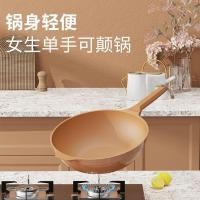 ราคา Spot parcel post Natural Pottery Clay Non Stick Pan Household ising Frying Pan Multi Functional Low Pressure Pot Ceramic Titanium Wok Gas Stove Induction Cooker Universal (19457960128)