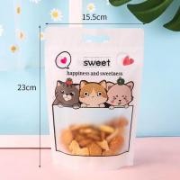 ราคา ถุงซิป ลายการ์ตูน ขนาด 15 5x23 3 5cm แพคละ 48 50ใบ ถุงซิปหูหิ้ว zip bag (20624415731)
