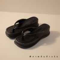 ราคา 25twentyfives Cody รองเท้าส้นเตารีดหูหนีบ สายเกาต้องมี สูง2นิ้ว (19502840332)