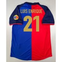 ราคา เสื้อบอล ย้อนยุค บาร์เซโลน่า 1999 เหย้า Retro Barcelona Home พร้อมเบอร์ชื่อ 21 LUIS ENRIQUE ครบ 100 ปี 1899 1999 เรโทร คลาสสิค (20504887481)