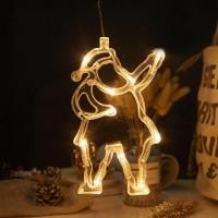 ราคา Xmas โคมไฟ LED ไฟประดับ เครื่องประดับคริสต์มาส ไฟคริสต์มาส ไฟตกแต่งวันหยุด ไฟจี้ (18142075241)