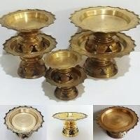 ราคา พานโตกโบราณขาฉลุ 12 นิ้ว เนื้อหนาแข็แรงมาก (8059622225)