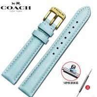 ราคา ใช้แทน สายนาฬิกา สายนาฬิกาหนังแท้ COACH สายนาฬิกาผู้หญิง boyfrien ชั้นบนสุดสายหนังวัว 12 มม 20 มม (18981536528)
