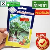 ราคา เมล็ดพันธุ์ คะน้า พันธุ์กินใบ 1 ซอง เมล็ดพันธุ์ผักเพื่อสุขภาพ เมล็ดพันธุ์คุณภาพ เมล็ดพันธุ์ตราสามเอ (1892682360)