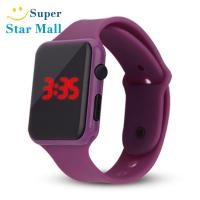 ราคา Supermall นาฬิกาดิจิตอล LED ของผู้ชายผู้หญิงนาฬิกาข้อมือกีฬาเด็กแสดงเวลา24ชั่วโมงสำหรับเดือนวันที่ (10518509276)