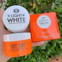 ราคา เซต 3 ชิ้นสุดคุ้ม ครีม LIGHT WHITE 1 set 1 ชุดแถมสบู่ 1ก้อน Light White Body Cream 1 กระปุก Light White Cream 1 กระปุก ขนาด 50 กรัมครีมไลท์ไวท์ Lovely white body cream (7092176723)