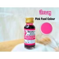 ราคา สีชมพู ชนิดน้ำ สีผสมอาหาร สีสวย ปลอดภัย ได้มาตรฐาน (17249178845)