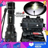 ราคา Original C8ยุทธวิธี150000LM T6ไฟฉายLED 18650ไฟฉายไฟหน้ากันน้ำแบบพกพาLlashlight Heavydutyไฟฉุกเฉินสำหรับสีน้ำตาลOut (6012878108)