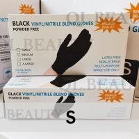 ราคา ถุงมือ ถุงมือยางไนไตร ถุงมือยางเกรดอาหาร ถุงมือแพทย์ สีดำ 100 ชิ้น (19684928222)