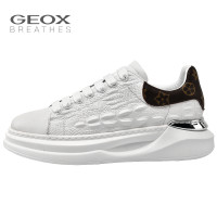 ราคา GEOX รองเท้าแฟชั่นสุภาพบุรุษรองเท้าผ้าใบผู้ชายอัปเปอร์ระบายอากาศ พื้นรองเท้าทนต่อการสึกหรอ (19581250801)