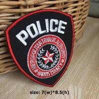 ราคา อาร์ม เครื่องแบบ ตำรวจ Army ตัวรีดติดเสื้อ อาร์มรีด อาร์มปัก ตกแต่งเสื้อผ้า หมวก กระเป๋า แจ๊คเก็ตยีนส์ Badge Embroidered Iron on Patch (19295970555)