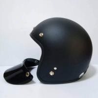 ราคา AVEX หมวกกันน็อควินเทจคลาสสิค รุ่นLB สีดำด้าน คิ้วดำ ผ้าดำ (19197261020)