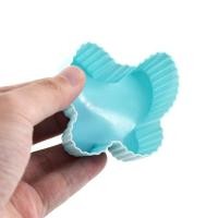 ราคา Butterfly Silicone Muffin Cup Cake Mold DIY Egg Tart Jelly Pudding Mold Baking Tool (16566431368)