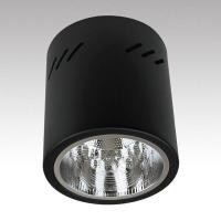 ราคา โคมไฟ ติดลอย ทรงกระบอก สีดำ สีขาว ขนาด4นิ้ว ดาวน์ไลท์ E27 Downlight BEC DJ401 (19358668122)