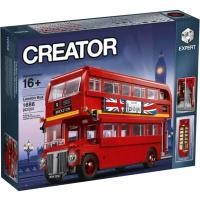 ราคา LEGO Creative Car 10258 London Double decker Bus Puzzle Assembly Lego Block Toy Gift (20709630692)