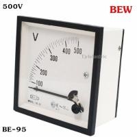 ราคา BEW พาแนลมิเตอร์ แบบเข็ม ขนาด 500V ขนาด 96 x 96 mm รุ่น BE 95 Analog Frequency Panel Meter พร้อมอุปกรณ์ยึด มีกล่อง โล๊ะ (181440767)