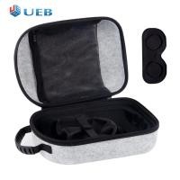 ราคา ฝาครอบเลนส์ VR กระเป๋าถือเคสแข็งกันรอยขีดข่วนกระเป๋าใส่กระเป๋าพร้อมกระเป๋าตาข่ายสำหรับตัวควบคุมหูฟัง VR Meta Ques 3 (20953589334)