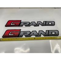 ราคา สติ๊กเกอร์ดั้งเดิมสำหรับติดข้างรถกระบะ GRAND รถ MG 1ชุดมี2ชิ้น (17534126873)