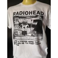 ราคา เสื้อนำเข้า Radiohead Fast Track I Have A Paper Oasis Alternative Rock Psychedelic Grunge Indie Gildan T Shirt รับประกัน ค่ะ (16999234552)