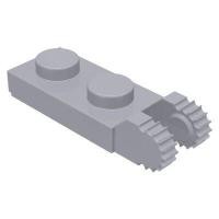ราคา Lego plate part ชิ้นส่วนเลโก้ No 44302 54657 Hinge Plate 1 x 2 Locking with 2 Fingers on End (17889604135)