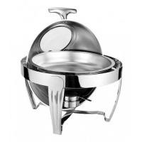 ราคา อ่างอุ่นอาหารสเตนเลสทรงกลม ฝาช่องกระจก 6 8 ลิตร (19447247853)