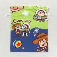 ราคา ถุงผ้าหูรูด ลายการ์ตูน ใบใหญ่ 26x30cm (16629792528)