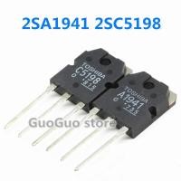 ราคา TO 3P 2SC5198 2SA1941แท้5คู่ A1941 5ชิ้น C5198 5ชิ้น TO3P หลอดเครื่องขยายเสียงสูง (20129086860)