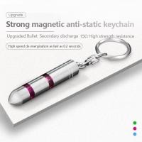 ราคา Flash Sale Anti Static keychain Car Body STATIC eliminator discharger แท่งป้องกันไฟฟ้าสถิตย์พวงกุญแจแบบพกพา eliminator High Voltage Portable Key Ring Accessories (19462498893)