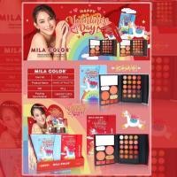 ราคา MILA COLOR Makeup Palate พาเลทแต่งหน้ากระเป๋า ปกม้าโพนี่ พกพาง่าย ได้ทุกลุค มีครบทุกความสวยภายในตลับเดียว (21005425706)