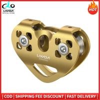 ราคา Lixada รอกล้อลากสาย30kN พร้อมบอลแบริ่งปีนเขาวิ่ง Aloft กู้ภัย (12757565746)