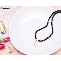 ราคา พร้อมส่ง สร้อยหอย สร้อยลูกปัด ลูกปัดคละสี จี้หอยเบี้ย สไตล์สายฝอ (1460164240)