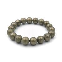 ราคา PYRITE ไพไรต์ เพชรหน้าทั่ง เลือกขนาดเม็ดหินได้ 4 14 มม หินแห่งการดูดทรัพย์ ดูดเงิน สร้อยข้อมือหินแท้ by siamonlineshop (16124900132)