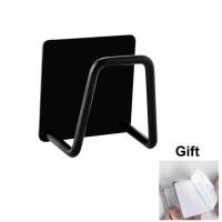 ราคา 1ชิ้นอ่างเหล็กสแตนเลสที่วางฟองน้ำฟองน้ำไม่มีที่เจาะรูระบายน้ำชั้นเก็บมีดทำครัวที่เก็บของจิปาถะในห้องครัว (19981563239)