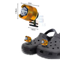 ราคา ไฟติดรองเท้า LED สําหรับติดด้านหน้า DIY ตกแต่ง กันน้ำได้ เหมาะวิ่งกลางคืนแคมป์ปิ้ง (20076447264)