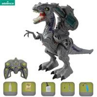 ราคา Ad พร้อมส่ง ของเล่นไดโนเสาร์แบบใช้รีโมตควบคุม2 4G พร้อมไฟพ่นลูกโป่งยางจำลองไดโนเสาร์ RC Kado Ulang Tahun หุ่นยนต์ของเล่นสำหรับเด็กหญิงเด็กชาย (20917943966)