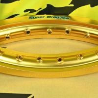 ราคา วงล้อซุปเปอร์แด็ก 1 2 1 4 17 วงล้อ Super Drag Rim สีล้วน แถมเสื้อ 1 ตัว (16355557165)