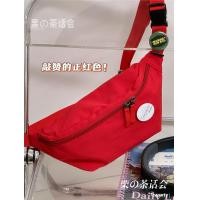 ราคา กระเป๋าคาดเอวใส่โทรศัพท์มือถือกระเป๋าคาดอกสีแดงแบรนด์ฮิตกระเป๋าใบเล็กสะพายไหล่เรียบง่ายสไตล์ญี่ปุ่น ins กระเป๋าสะพายข้างกีฬาลำลองสำหรับผู้หญิงผู้ชาย (20577347887)