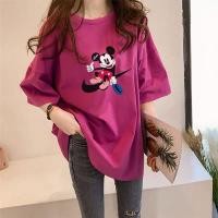 ราคา TZY มาใหม่ เสื้อยืดลายมิกกี้เม้าส์ เสื้อเเขนสั้นคอกลม สินค้ายอดฮิต เนื้อผ้าดี นุ่ม เสื้อผ้าเเฟชั่นผู้หญิง สไตล์เกาหลี (7473071075)